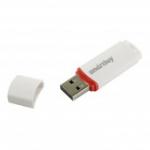 Флэш накопитель USB 16 Гб Smart Buy Crown (white) Compact 95142