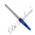 Пилка д/искусcтвенных и натурал.ногтей, метал. цветная ручка 15,3 см(118-001#2)