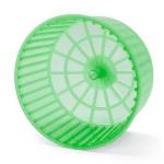 Имак колесо д/грызунов пластм.RUOTA CHIUSA,цвет mix прозрачный(оранжевый или зеленый)15х10см(93996С)