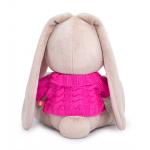 Мягкая игрушка BUDI BASA SidM-344 Зайка Ми в розовом свитере 23 см