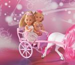 Кукла EVI 5736646 принцессы с каретой и лошадью