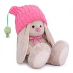 Мягкая игрушка BUDI BASA SidM-354 Зайка Ми в розовой шапочке с помпонами 23 см