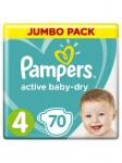 *Спеццена PAMPERS Подгузники Active Baby-Dry Maxi (9-14 кг) Упаковка 70