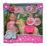 Кукла EVI 5733072 с собачкой и щенками