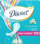 DISCREET Женские гигиенические прокладки на каждый день Deo Spring Breeze Multiform 100шт ПрепКороб