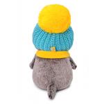Мягкая игрушка BUDI BASA BB-050 Басик BABY в вязаной шапке 20 см