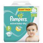 PAMPERS Подгузники Active Baby Dry Junior (11-16кг) Упаковка 64