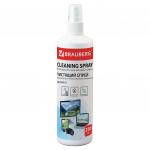 Чистящая жидкость-спрей BRAUBERG для экранов всех типов и оптики, 250 мл, 510117