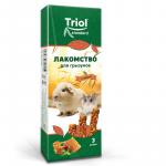 Лакомство Triol Standard для грызунов с мёдом (уп. 3 шт), 80г