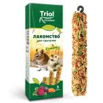 Лакомство Triol Standard для грызунов с овощами (уп. 3 шт), 80г