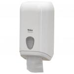 Диспенсер для туалетной бумаги листовой VEIRO Professional (T3) "L-one", белый, ш/к 31213