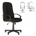 Кресло офисное "Classic", черное С-11, KD TILT PL64 RU, ш/к 12705
