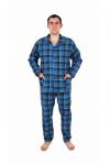 Пижама мужская м37  (фланель)