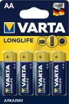 Элемент питания Varta 4106.113.414 LONGLIFE LR6/316 BL4