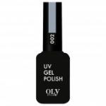 Oly Style. Гель-лак UV Gel Polish тон 002 серый