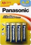 Элемент питания Panasonic Alkaline Power LR6/316 BL4+2