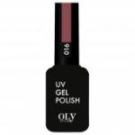 Oly Style. Гель-лак UV Gel Polish тон 016 бордово-коричневый