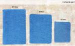 Полотенце махровое 30х55 ТМ Эдем темно-голубой AST