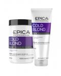 Epi91353, EPICA Cold Blond / Маска с фиолетовым пигментом с маслом макадамии и экстрактом ромашки, 250 мл