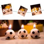 Свечи Футбольный мяч, 2,5 см, 6 шт. 6056001