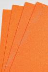 Фоамиран глиттерный, перламутровый 2 мм Premium (10 листов) SF-1956, ярко-оранжевый №015/003