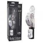 Вибратор Classicle Rabbit Silver, EK-1504-Sv