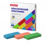 Классический пластилин ErichKrause® Basic 12 цветов, 192 г (коробка)