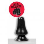 Анальный плаг-гигант для фистинга All Black, 115-AB39