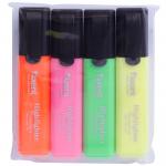 Маркер Highlighter 2531-A, 1-5 мм клиноп., набор из 4-х цв.