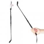 Стек черный с продолговатой хлопушкой Fetish Fantasy Series Riding Crop 3702-00 PD