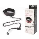 Ошейник с поводком COLLAR WITH LEASH, EK-3103BLK