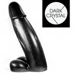 *Фаллоимитатор-гигант черный Dark Crystal Black чё1рный, 115-DC33