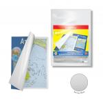 Набор пластик обложек Glossy Clear для контурных карт, атласов и тетрадей A4, 306х426м (пакет 10 шт.)
