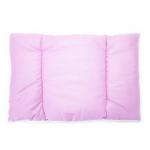 Подушка для новорожденных цвет розовый