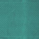 Полотенце махровое ножки 700 гр/м2 Туркменистан цвет темный изумруд