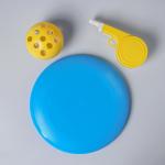 Летающая игрушка №9 (Летающая тарелка "Фрисби", Свисток, мяч) МИКС