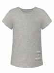 Фуфайка(футболка) для девочки серый 788 Pelops