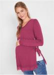 Пуловер для беременных и кормящих мам