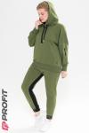 Спортивный костюм Oversize хлопок хаки