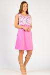 Арт. 3011 Сорочка для беременных и кормящих «Лиза» цвет розовый