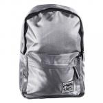 Рюкзак подростковый, 40x28x16см, 1 отд., 3 кармана, уплотненные лямки, "сияющий" нейлон, 2 цвета