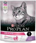 Корм PRO PLAN Delicate OPTI DIGEST (комплекс для поддержания здорового пищеварения) для кошек с чувствительным пищеварением, с индейкой, 400 г