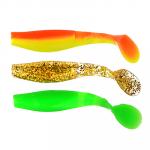 AZOR FISHING Приманка мягкая Trendex Minnow, силикон, 10см, 4шт. в уп, 5 цветов