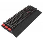 Клавиатура проводная игровая REDRAGON Yaksa, USB, 104 клавиши, с подсветкой, черная, 70391