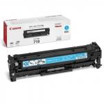 Картридж лазерный CANON (718C) LBP7200Cdn/MF8330Cdn/MF8350Cdn, голубой, ресурс 2900 стр, ориг.