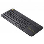 Клавиатура беспроводная LOGITECH K400, 85 клавиш, USB, чёрная, 920-007147