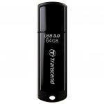Флэш-диск 64GB TRANSCEND Jetflash 700 USB 3.0, черный, TS64GJF700