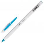 Ручка шариковая BIC Cristal UP, АССОРТИ, корпус белый, узел 1,2мм, линия 0,35мм, 950446