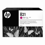 Картридж струйный HP (G0Y87A) Latex 110 Printer №821, цвет пурпурный, оригинальный 400 мл.