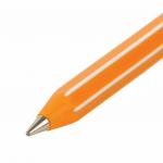 Ручка шариковая масляная PENSAN Officepen 1010, ЧЕРНАЯ, корпус оранжевый, 1мм, линия 0,8 мм, 1010/60